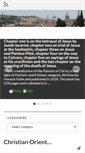 Mobile Screenshot of christian-orient.eu